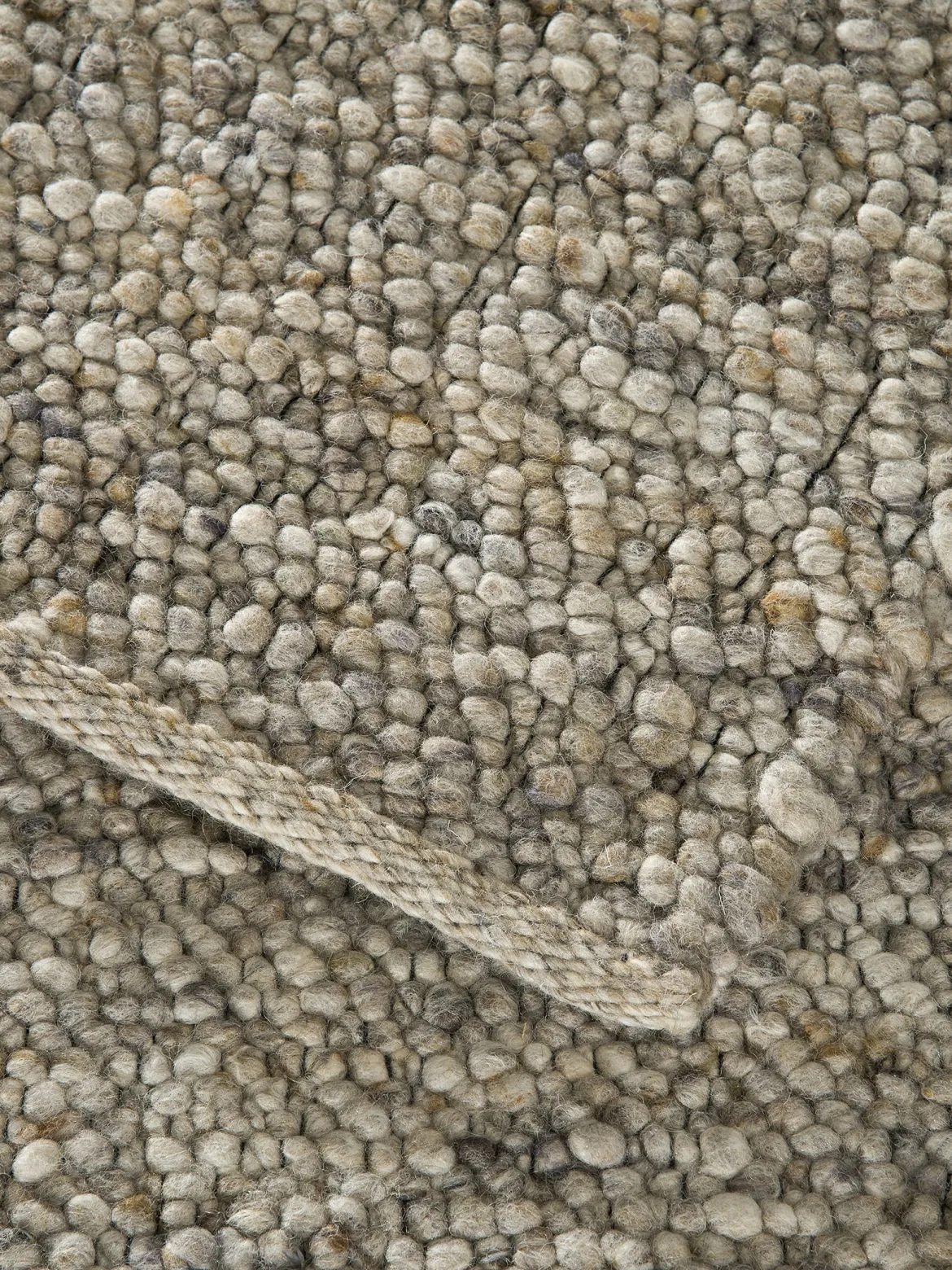 Hillsand Woll-Teppich, Grey Natural