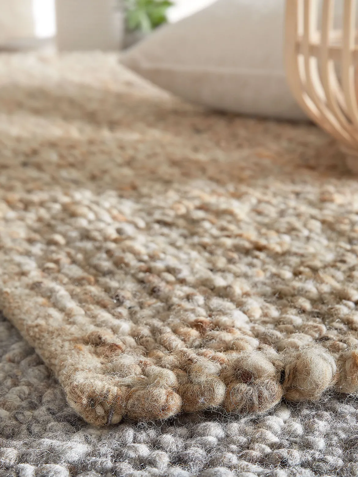 Hillsand Woll-Teppich, Sand