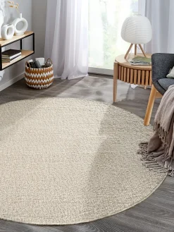 Hillsand Woll-Teppich, Scandic White
