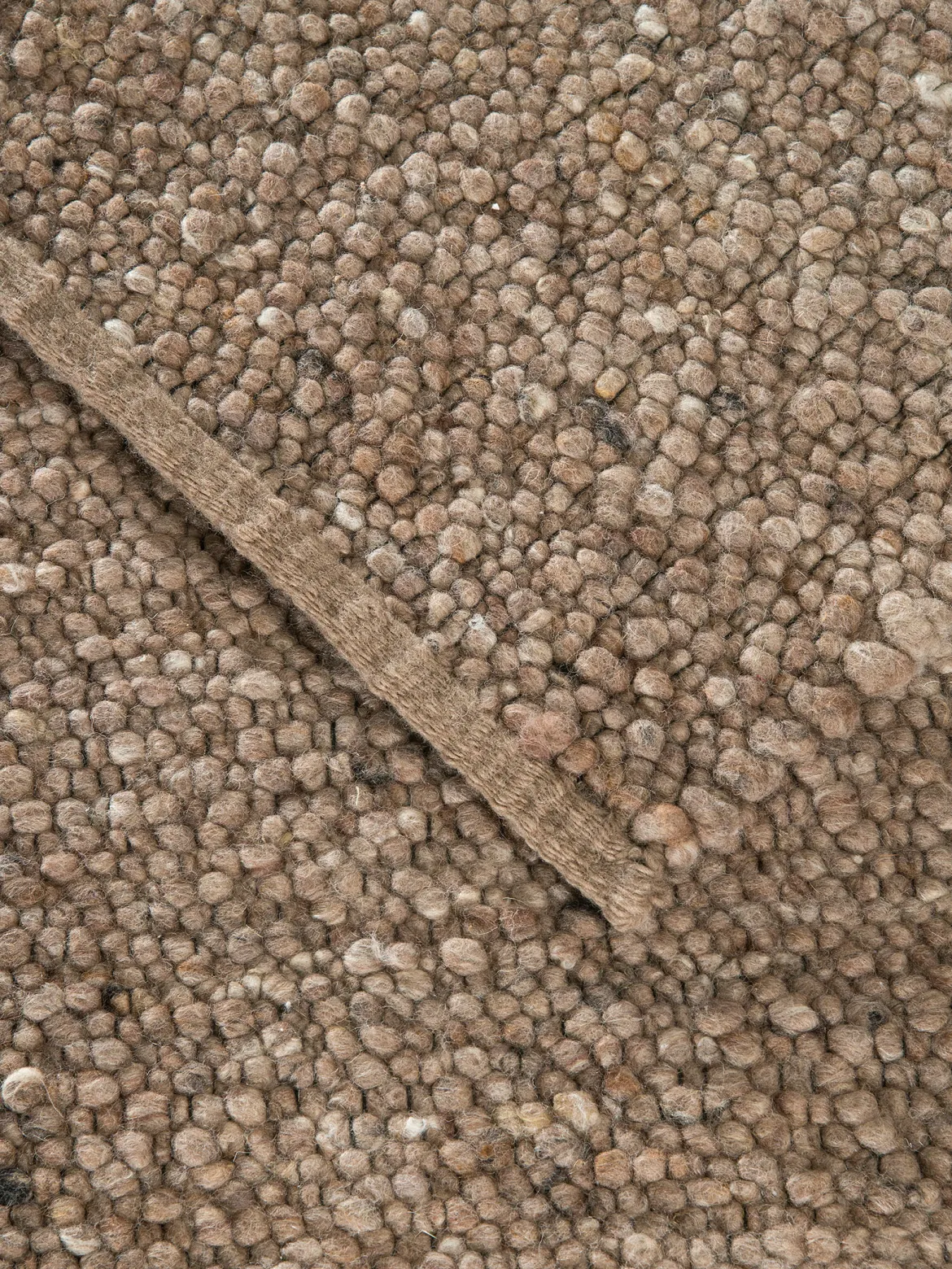 Hillsand Woll-Teppich, Walnut Brown