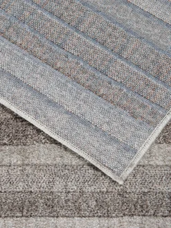 Hillsboro Moderner Teppich, Silbergrau