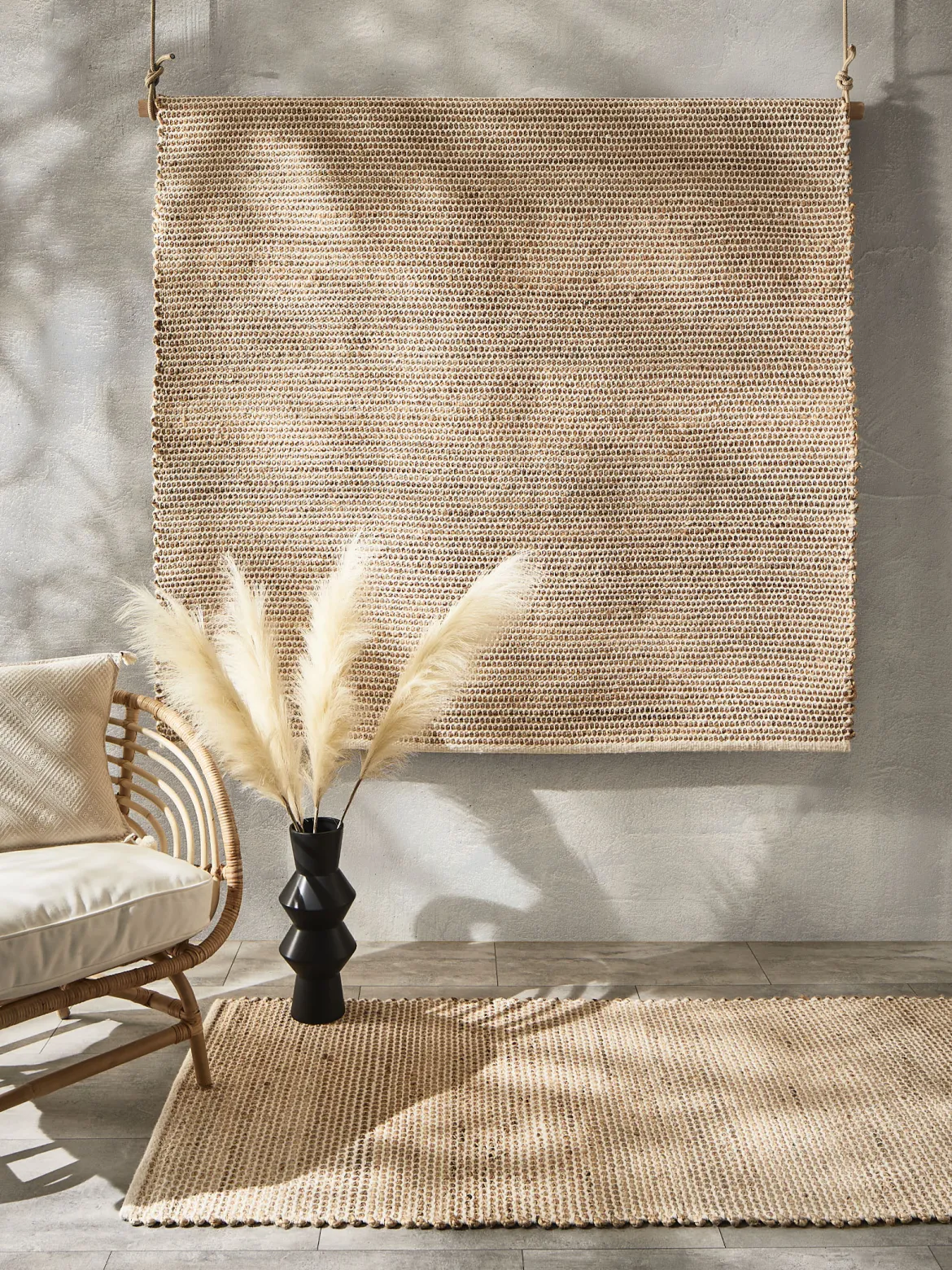 Holbaek Jute-Teppich, Sand White