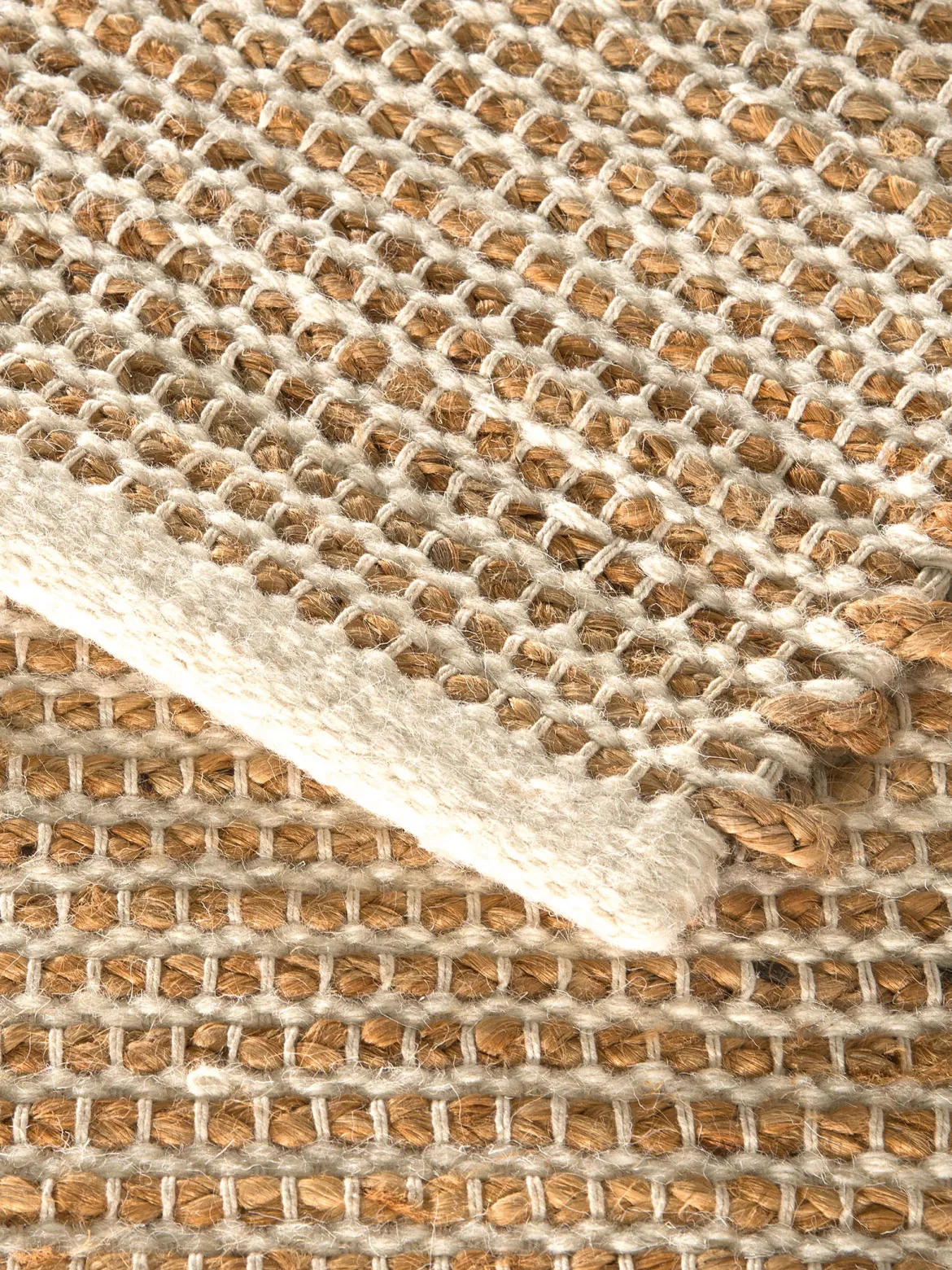 Holbaek Jute-Teppich, Sand White