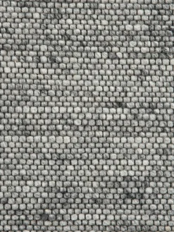 Hörneberg Woll-Teppich, Grau