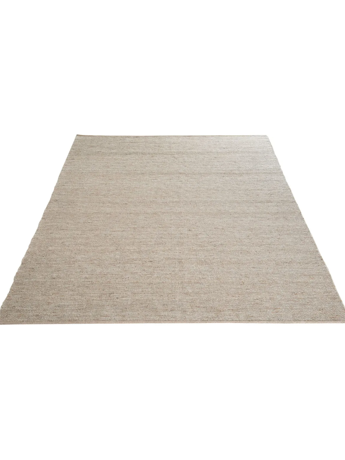 Hörneberg Woll-Teppich, Sand