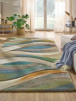 Kaleidoskop Moderner Teppich, Multicolor