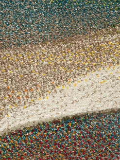 Kaleidoskop Moderner Teppich, Multicolor