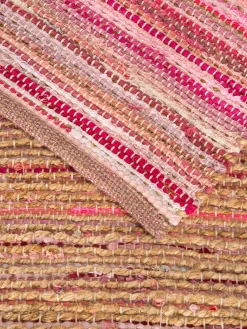 Kaliva Flachgewebe-Teppich, Sunset Pink