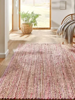 Kaliva Flachgewebe-Teppich, Sunset Pink