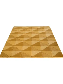 Kallerup Woll-Teppich, Gold