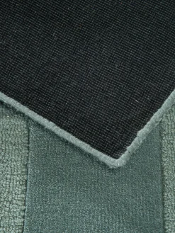 Kallerup Woll-Teppich, Petrol