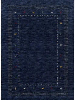 Kamlapur Gabbeh-Teppich, Dark Blue