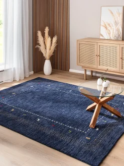 Kamlapur Gabbeh-Teppich, Dark Blue