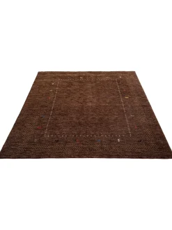 Kamlapur Gabbeh-Teppich, Dark Brown
