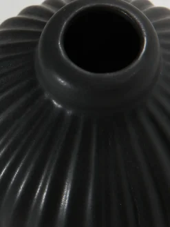 Kanton Vase, Schwarz