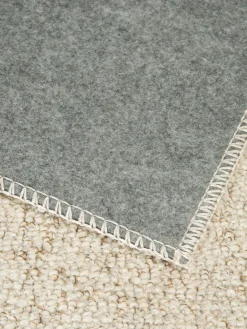 Karleby Moderner Teppich, Creme/Braun meliert