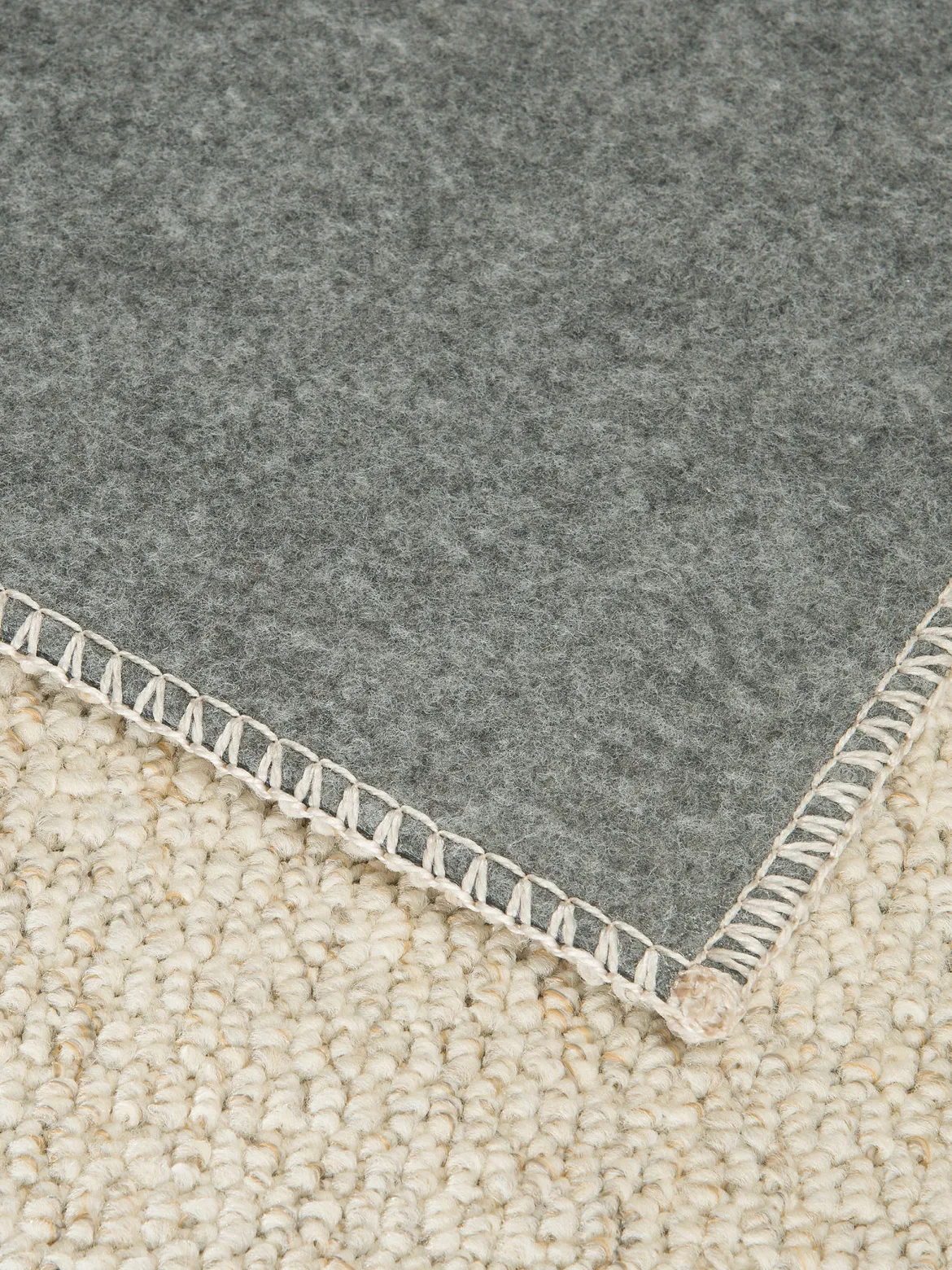 Karleby Moderner Teppich, Creme/Beige meliert