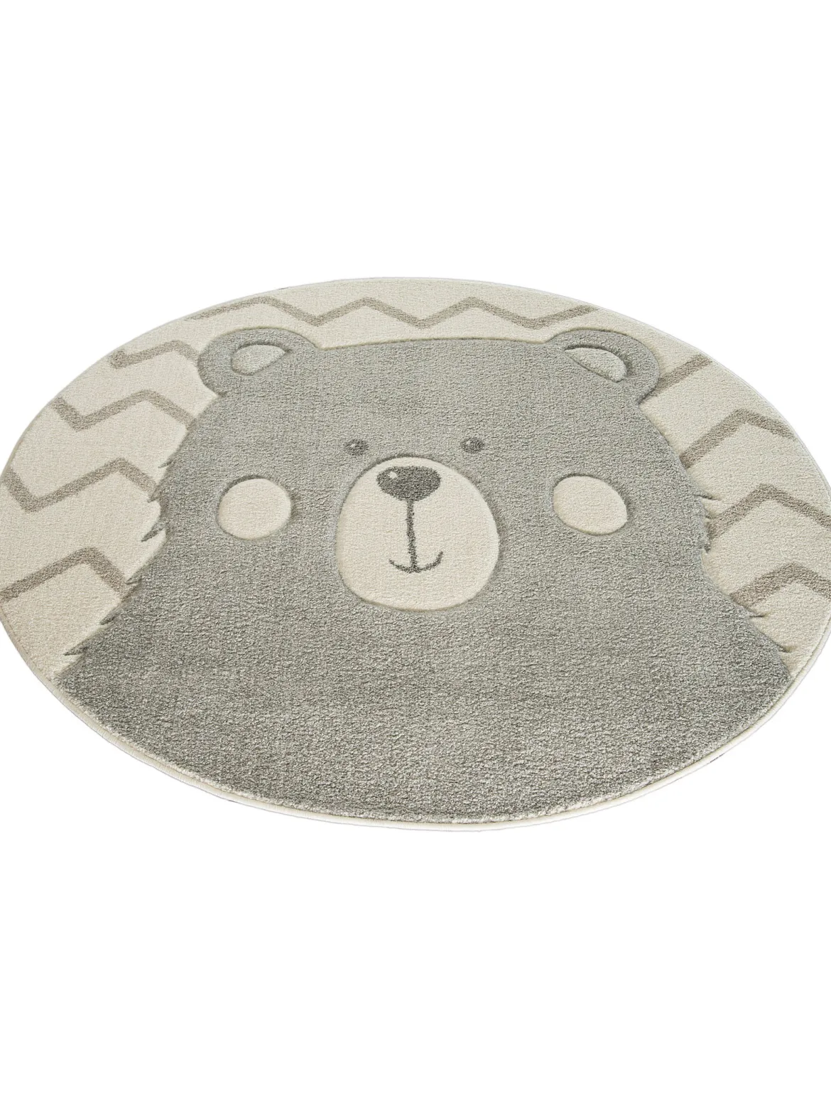Karlo Kinder-Teppich, Grau/Beige