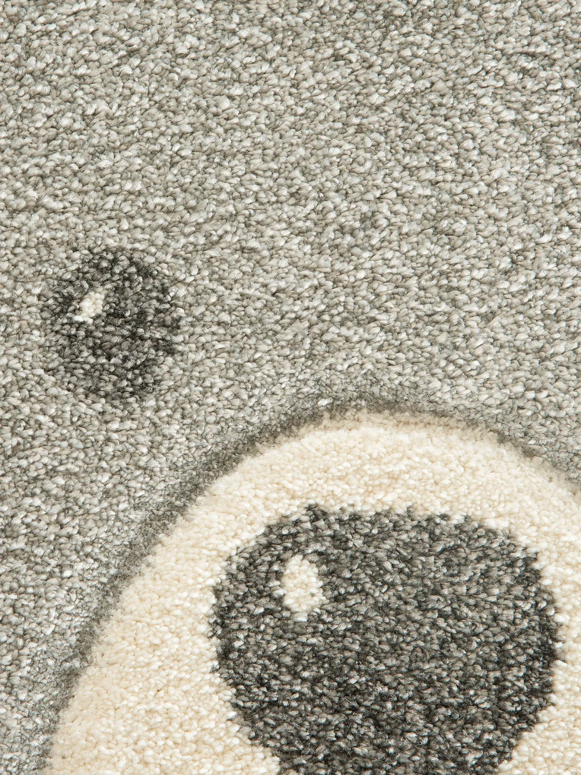 Karlo Kinder-Teppich, Grau/Beige