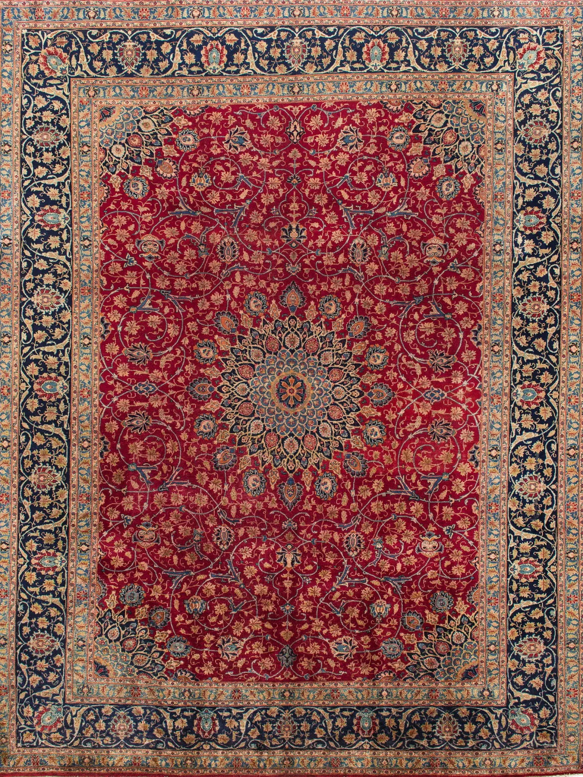 Kaschmar Vintage ca. 292 x 382 cm, Unikat / Einzelstück