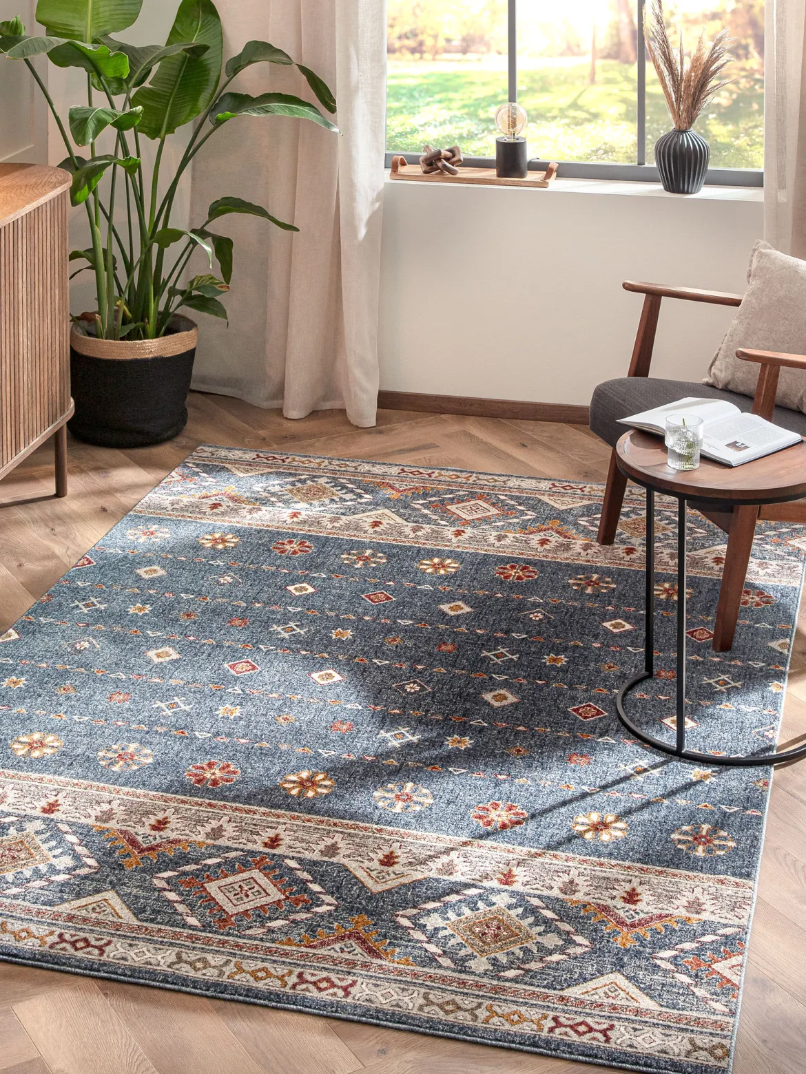 Khandra Orient-Teppich, Blue