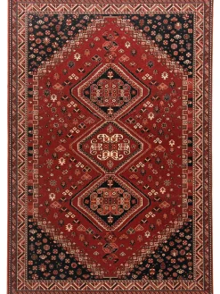 Kibawe Woll-Teppich, Dunkelrot