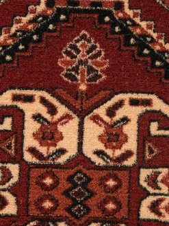 Kibawe Woll-Teppich, Dunkelrot