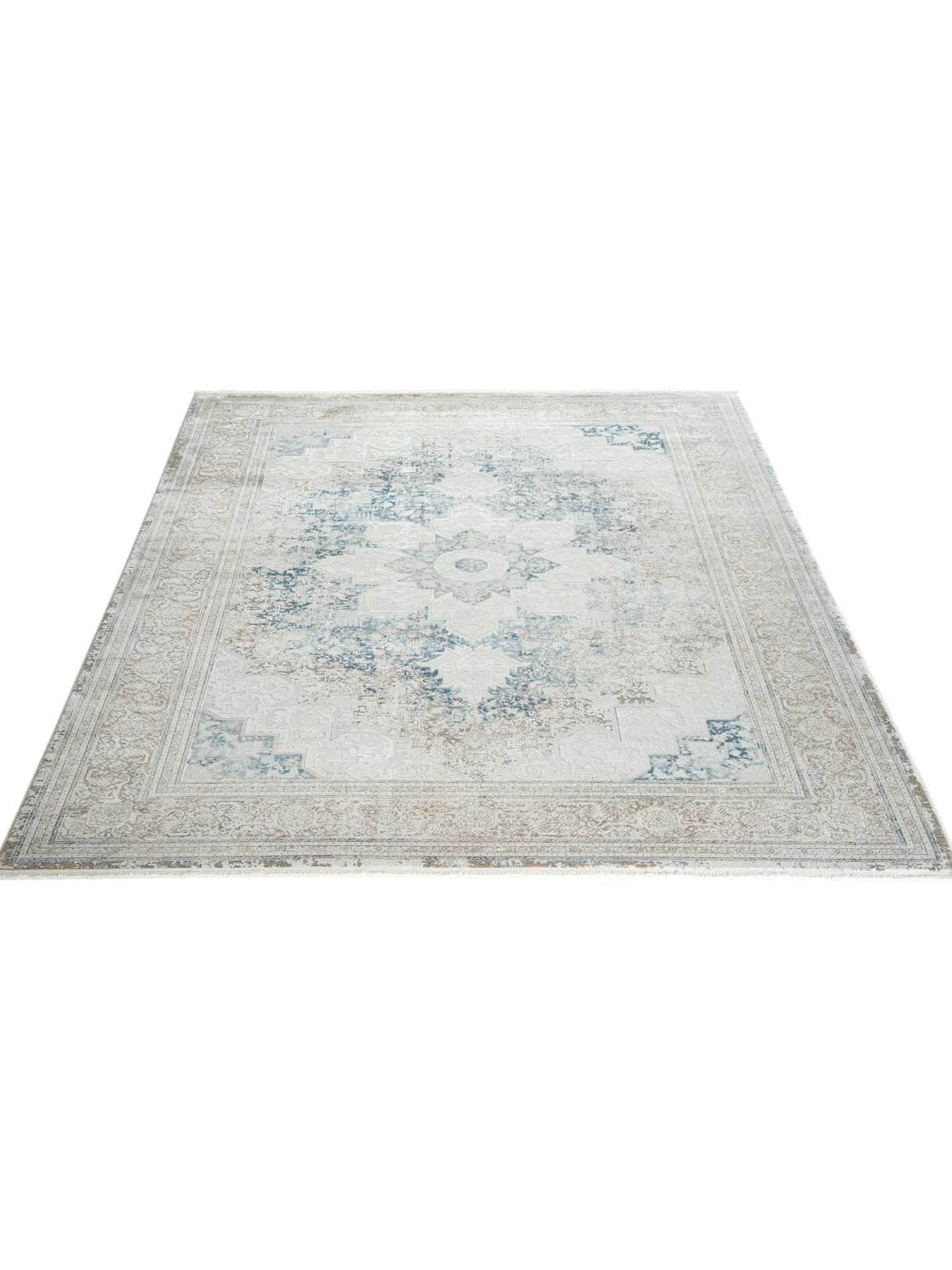 Kingfield Vintage-Teppich, Bleu