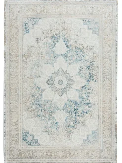 Kingfield Vintage-Teppich, Bleu