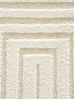 Kirkeby Moderner Teppich, Creme
