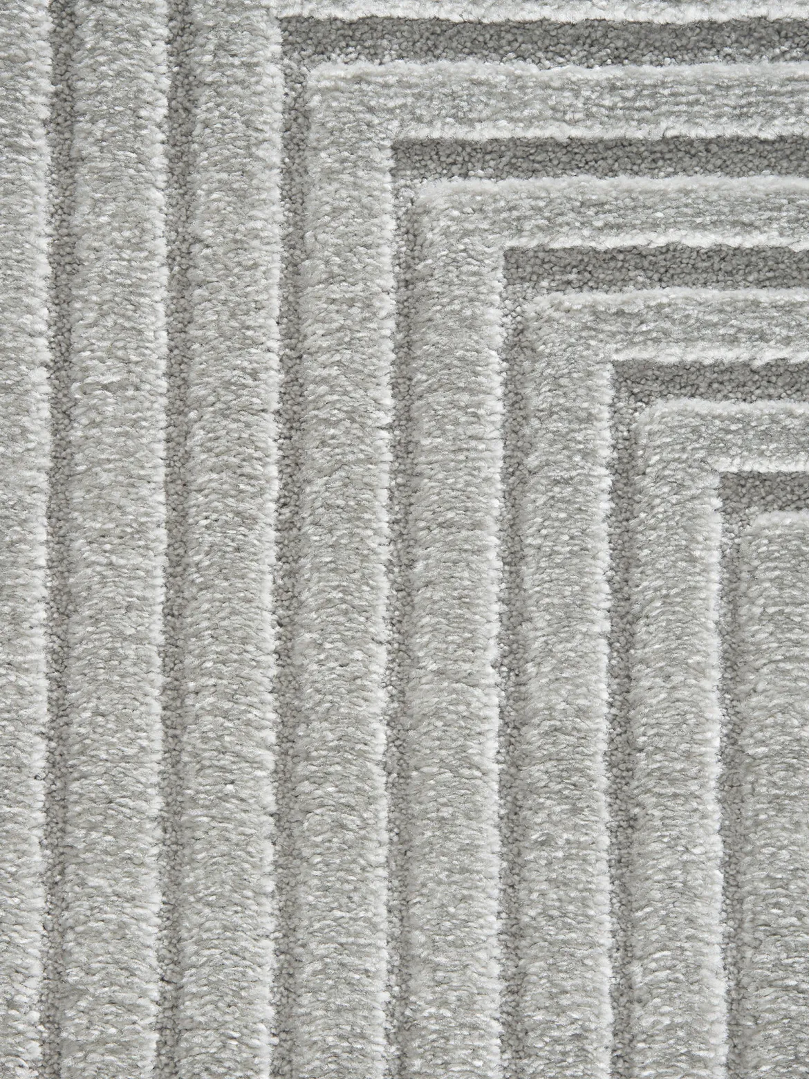 Kirkeby Moderner Teppich, Grau