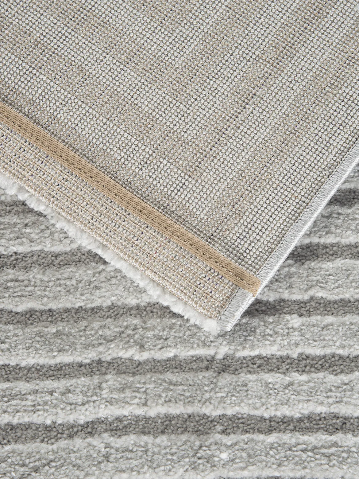 Kirkeby Moderner Teppich, Grau