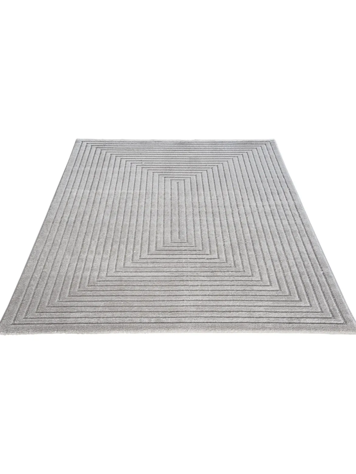 Kirkeby Moderner Teppich, Grau