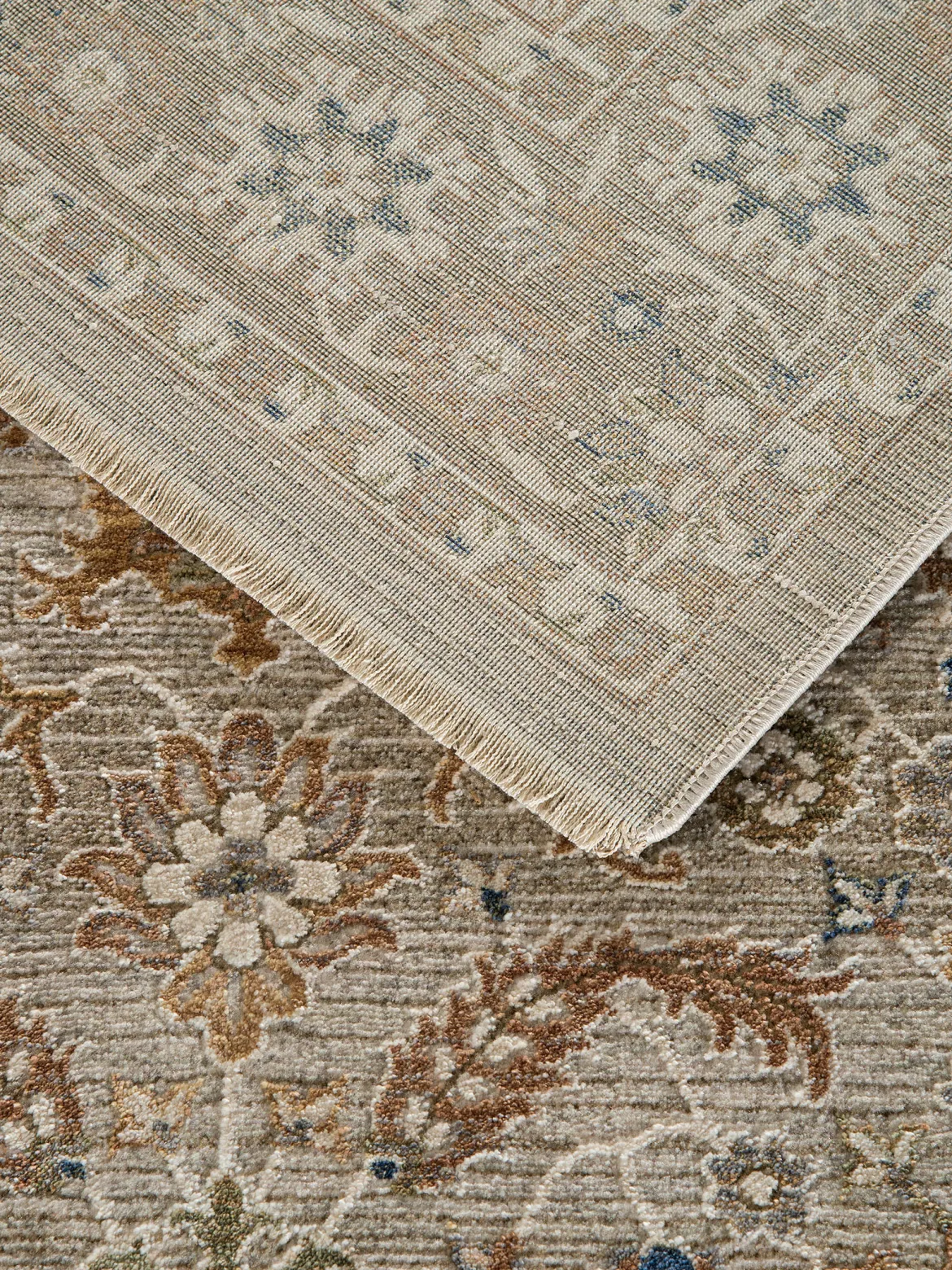 Kiroba Vintage-Teppich, Vintage Taupe