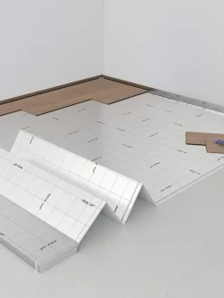 Komfort Plus Parkett- und Laminatunte Dämmunterlage, Sil./Gol.