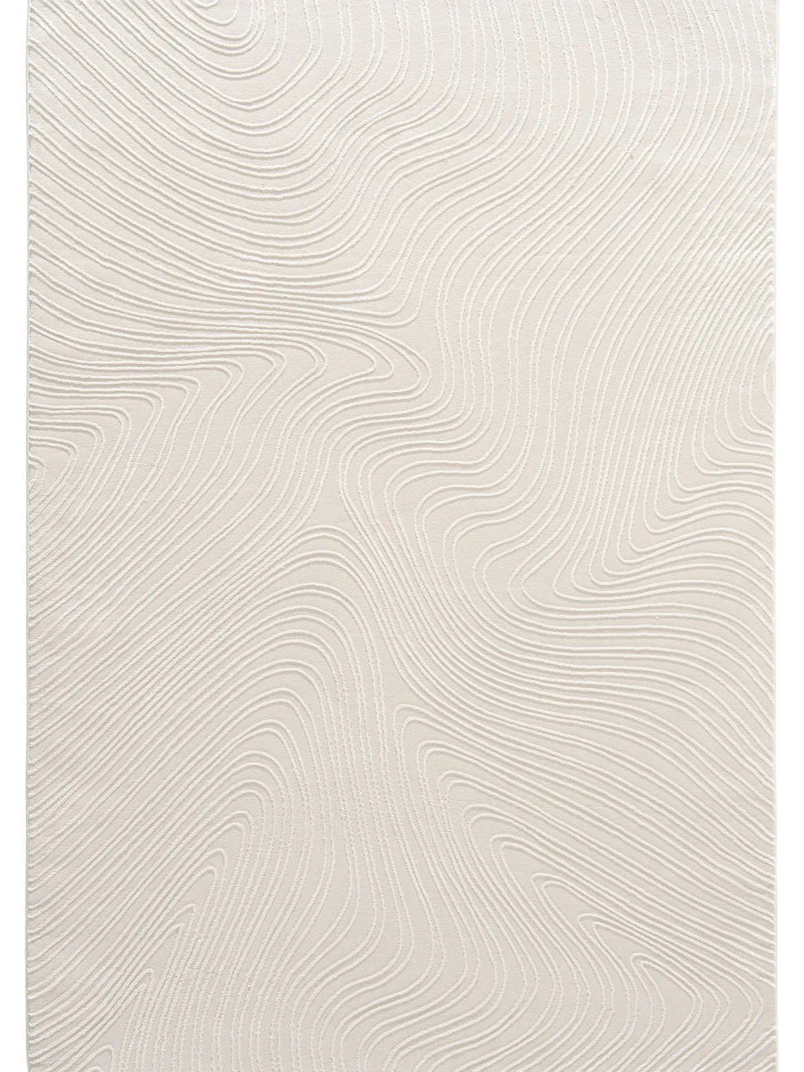 Lacanau Moderner Teppich, Creme