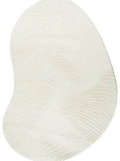 Lacanau Moderner Teppich, Creme