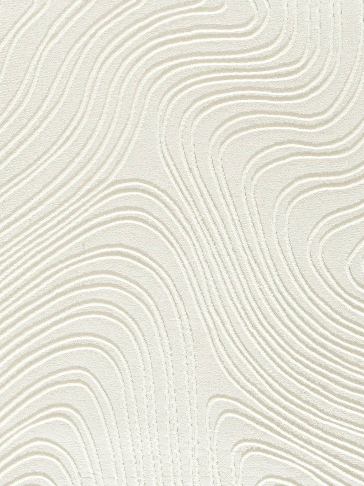 Lacanau Moderner Teppich, Creme
