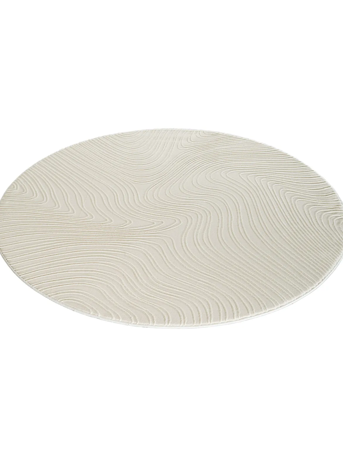 Lacanau Moderner Teppich, Creme