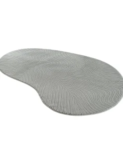 Lacanau Moderner Teppich, Silber