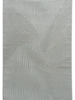 Lacanau Moderner Teppich, Silber