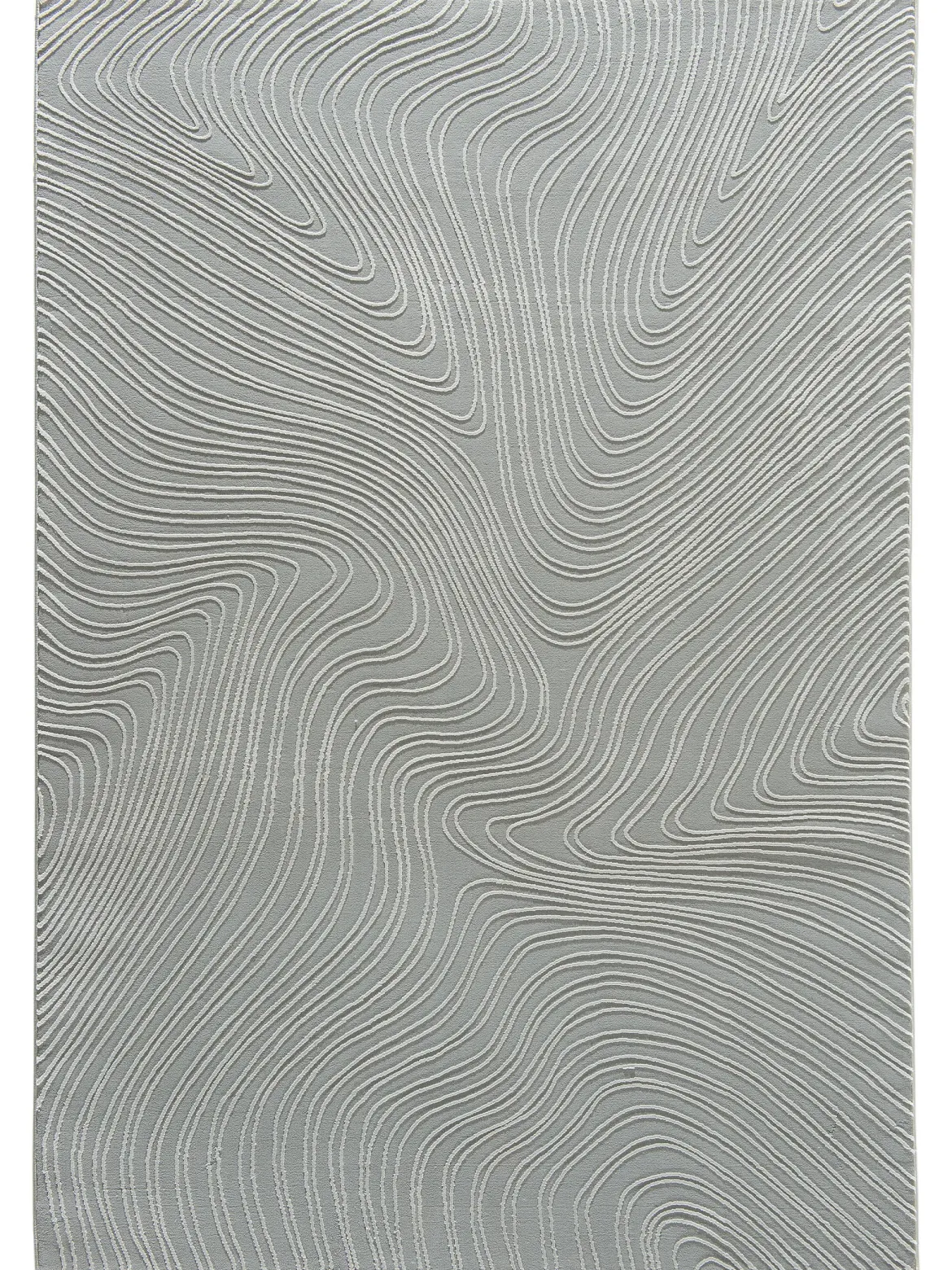 Lacanau Moderner Teppich, Silber