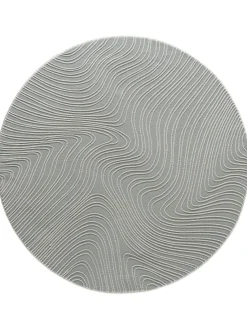 Lacanau Moderner Teppich, Silber