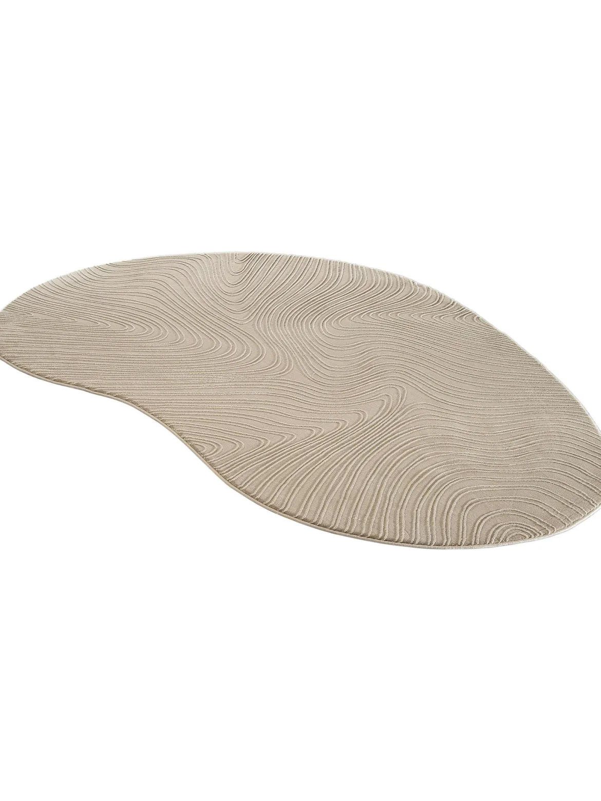 Lacanau Moderner Teppich, Taupe
