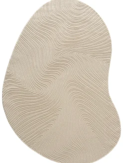 Lacanau Moderner Teppich, Taupe