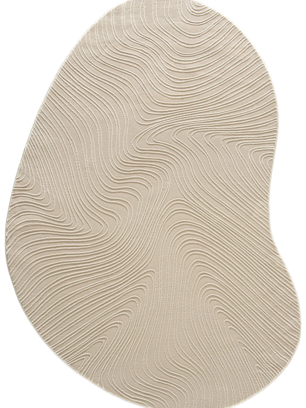 Lacanau Moderner Teppich, Taupe