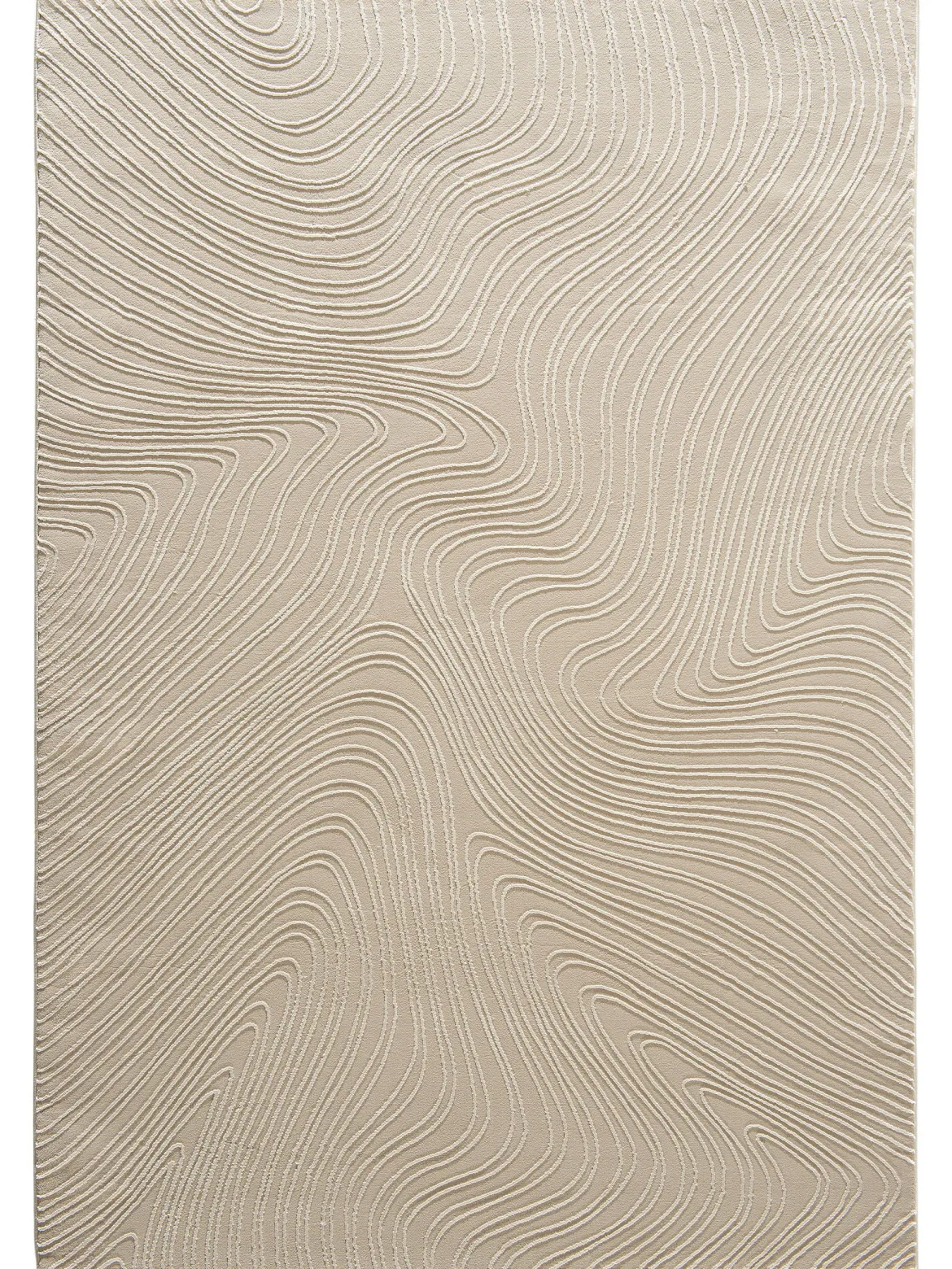 Lacanau Moderner Teppich, Taupe