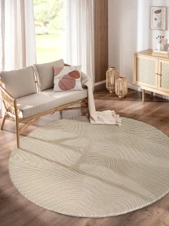 Lacanau Moderner Teppich, Taupe