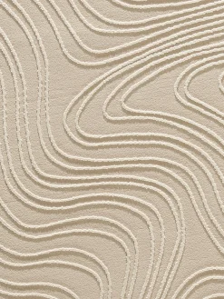 Lacanau Moderner Teppich, Taupe