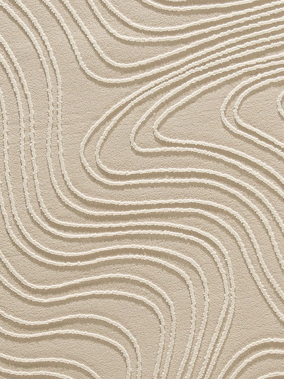 Lacanau Moderner Teppich, Taupe